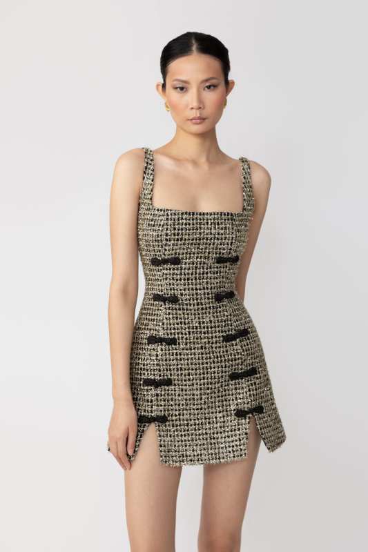 Aidan Tweed Mini Dress